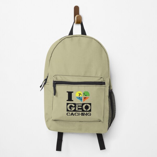 Item preview, I love geocaching in black designed and sold by portrait4you.