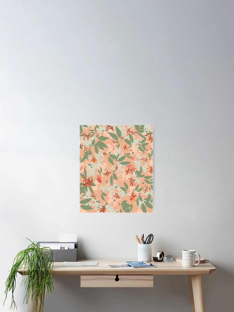Thumbnail 2 of 3, Poster, Fresh Spring - Environmental Pattern designed and sold by jofelicity.