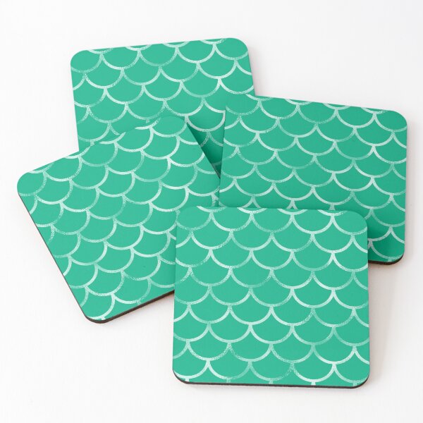 Item preview, Colorful Foil Mermaid Scales Design Pattern designed and sold by digitalvintage.