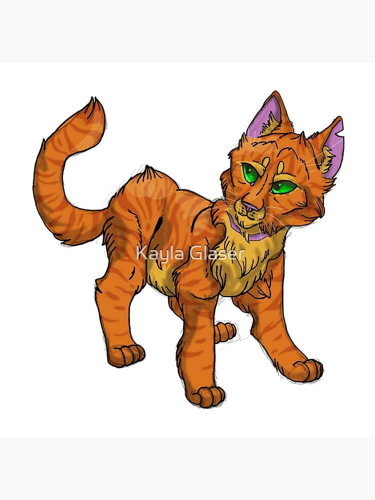 Firestar text template - Warrior cats - Digital Art, Childrens Art