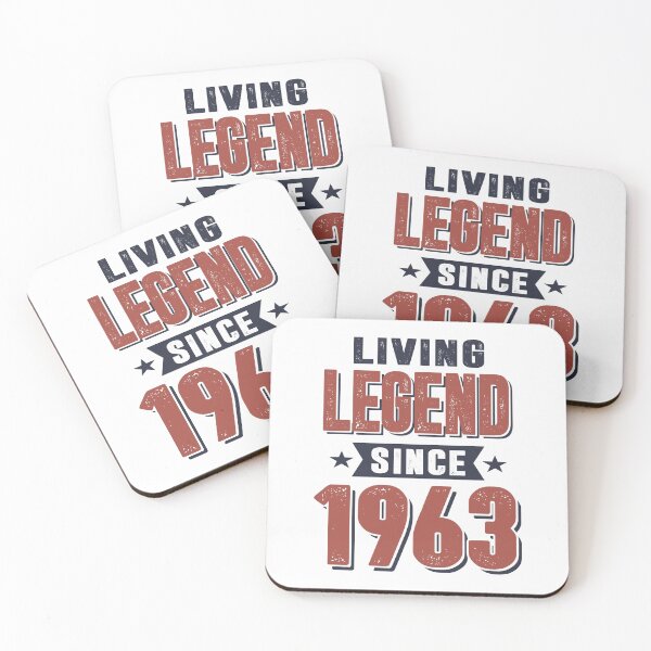 Item preview, Living Legend Since 1963 Birthday Gift designed and sold by cidolopez.