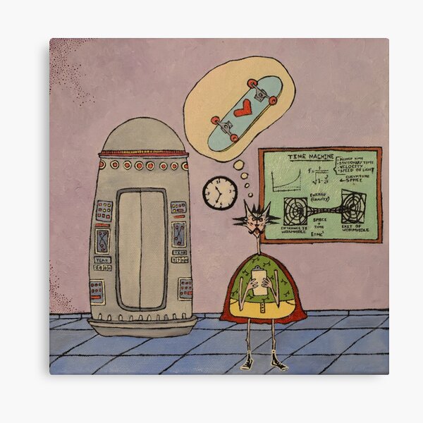 Time Machine Canvas Print
