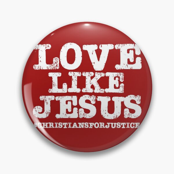 Item preview, Christians for Justice: Love Like Jesus (white text) designed and sold by Ofeefee.