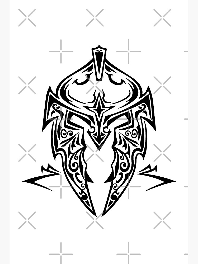 spartan warrior tattoo drawing - Clip Art Library