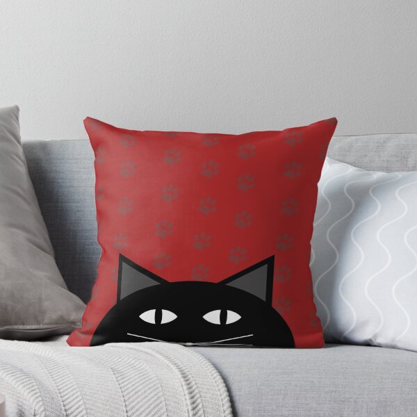 Item preview, black cat designed and sold by flavea.