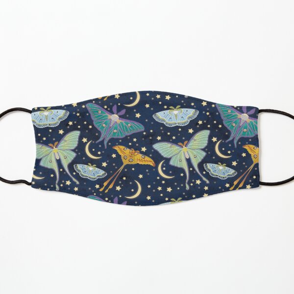 Moon Moths Kids Mask