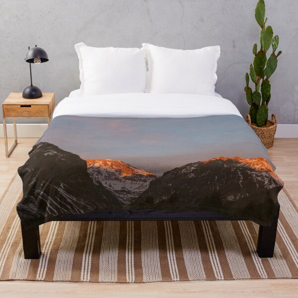 Item preview, Sunset hitting the snowy andes mountains in Chile designed and sold by Rebecca Li.