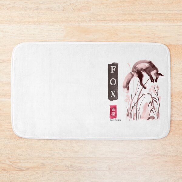 Item preview, Fox Brown Sumi-e by Kezel designed and sold by Kezel.