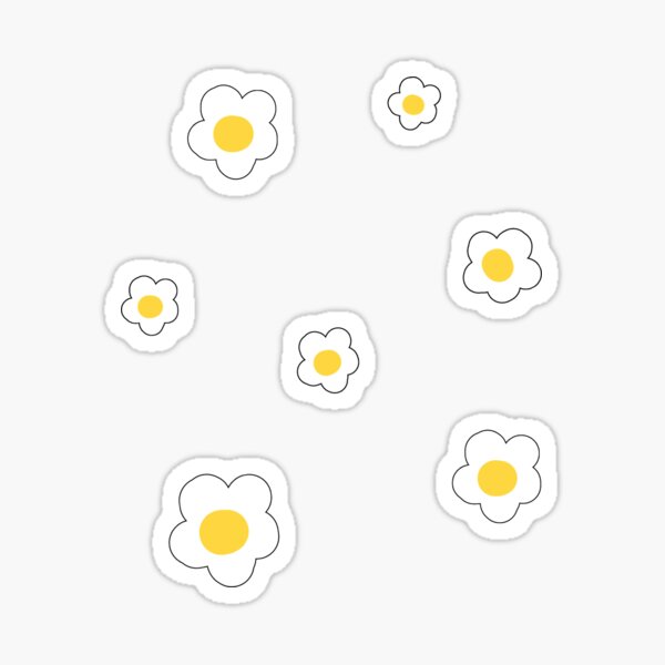 daisy pack Sticker