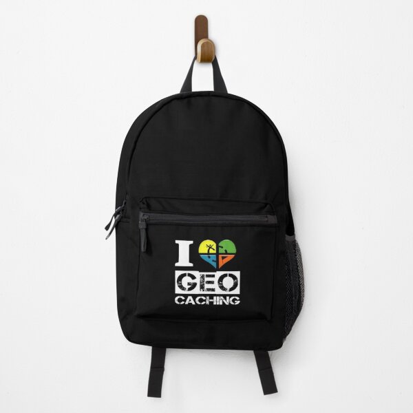Item preview, I love geocaching in white designed and sold by portrait4you.