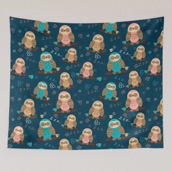 Item preview, Sleepy Owl Catching Some Zzzz's designed and sold by 3bythelake.