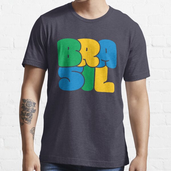 diamond shape Brasil logo Essential T-Shirt