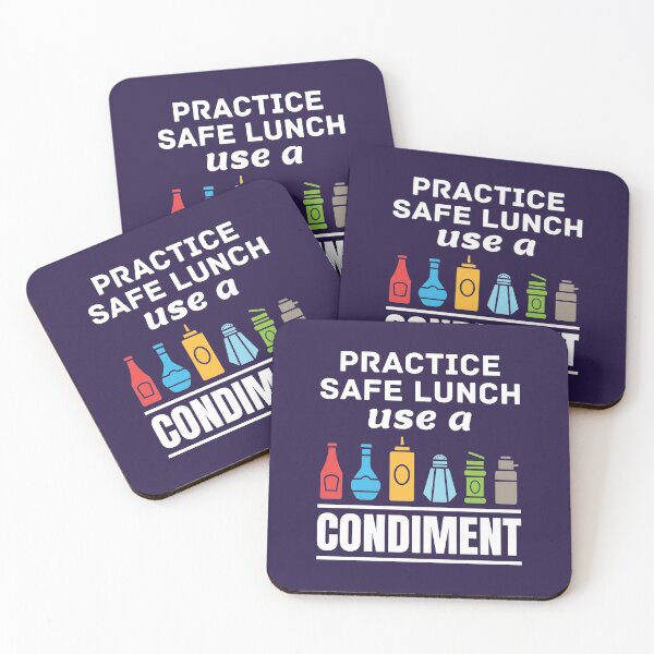 Item preview, Lunch Lady Cafeteria Worker Practice Safe Lunch Use a Condiment designed and sold by jaygo.