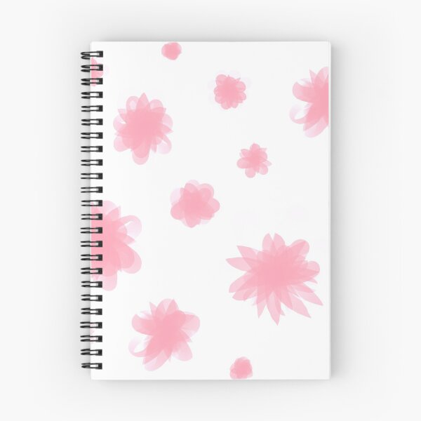 Item preview, pastel pink flower pattern simple designed and sold by TorpedoBubble.
