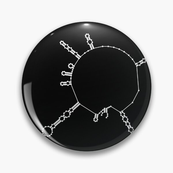 Item preview, RNA structure prediction of a RNAT (hspA), white designed and sold by RosArt100.