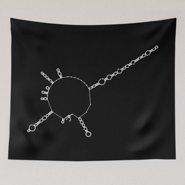 Item preview, RNA structure prediction of a RNAT (hspA), white designed and sold by RosArt100.