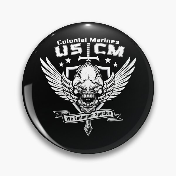 Item preview, Colonial Marines Patch (For Dark Shirts) designed and sold by Lost In Shirts.