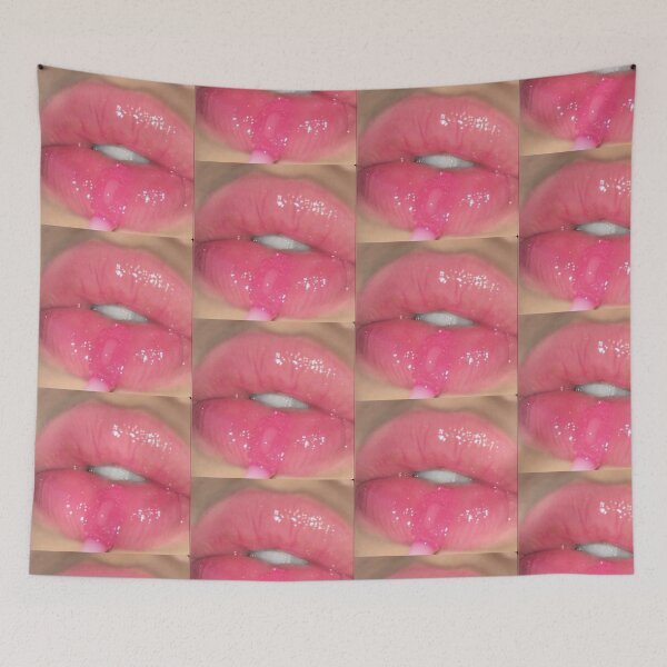Item preview, pink glossy lips xoxo designed and sold by lockhart14.