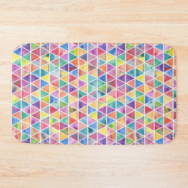 Item preview, Shiny - Watercolor Geometric pattern designed and sold by CLPDesignLab.