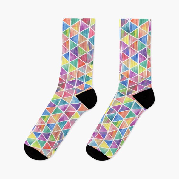 Item preview, Shiny - Watercolor Geometric pattern designed and sold by CLPDesignLab.