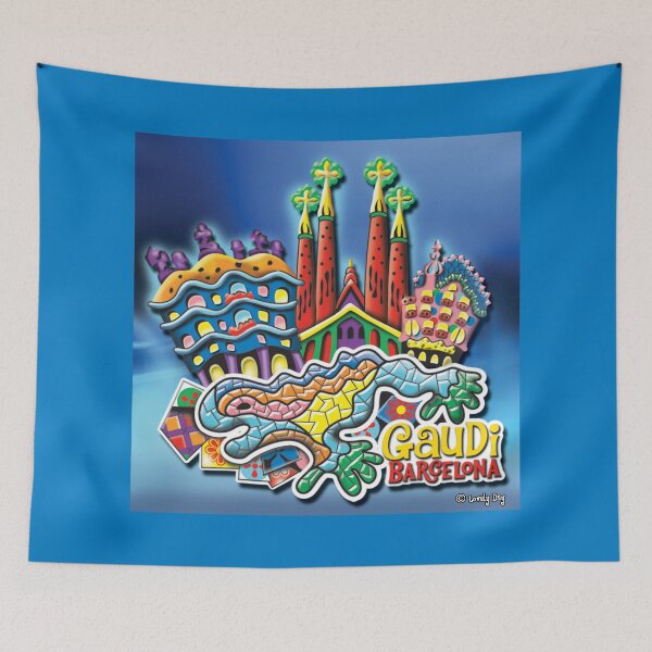 Item preview,  Barcelona Magical Gaudi Famous Lovely Day Design designed and sold by Lovely Day.