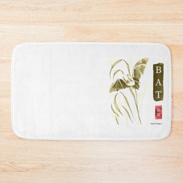 Item preview, Bat Gold Sumi-e by Kezel designed and sold by Kezel.