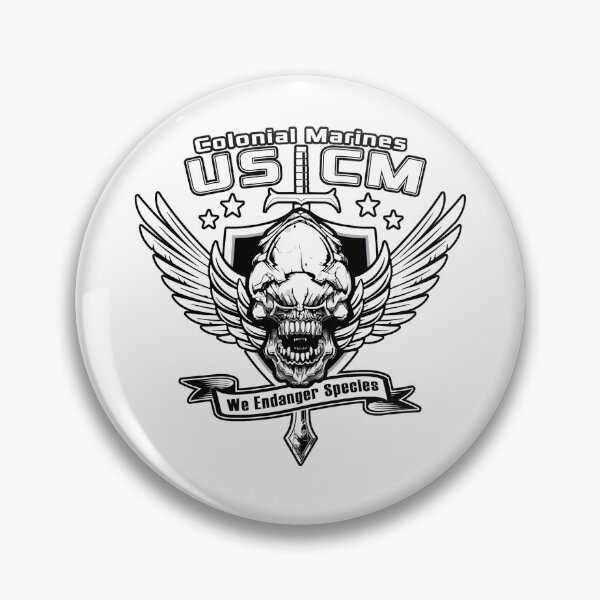 Item preview, Colonial Marines Patch (For Light Shirts) designed and sold by Lost In Shirts.