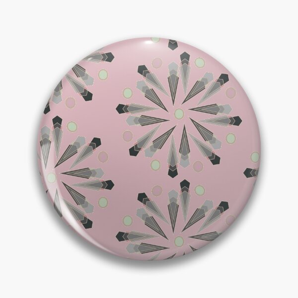 Item preview, Geometric Cone Motif- Faded Pink designed and sold by BumbleChynxBee.
