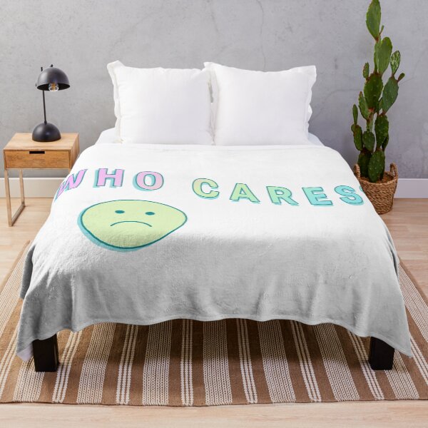 Item preview, who cares? designed and sold by rachface.