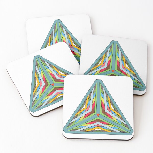 Item preview, tricon 3d color shape designed and sold by basitcv.