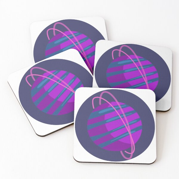 Item preview, Cute Space Purple Planet designed and sold by anabear-art.