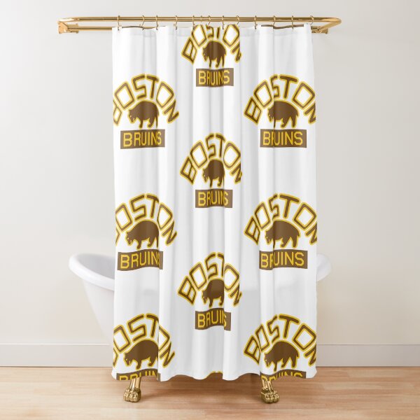 Boston Bruins Logo Shower Curtains Redbubble