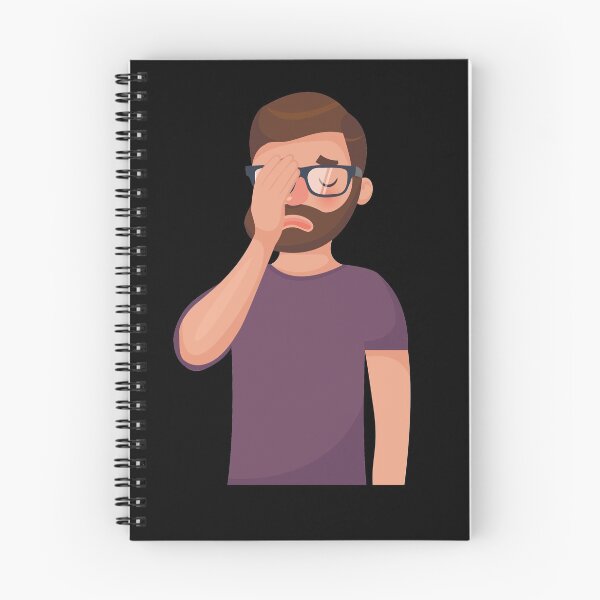 Item preview, Man facepalm designed and sold by Seb-Sk93.
