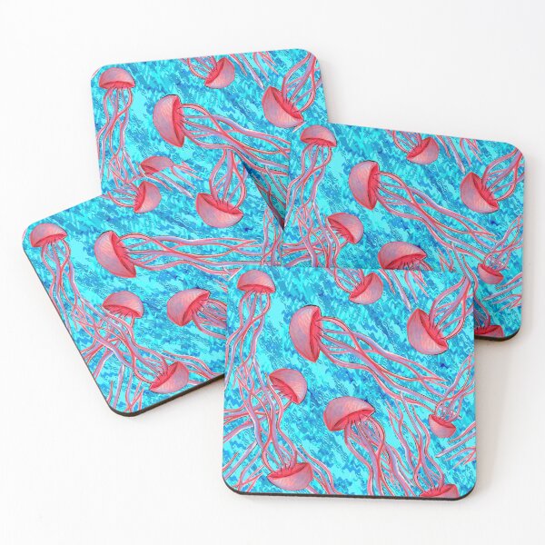 Item preview, Hot Pink Jellyfish Bloom Design designed and sold by Michelebuttons.