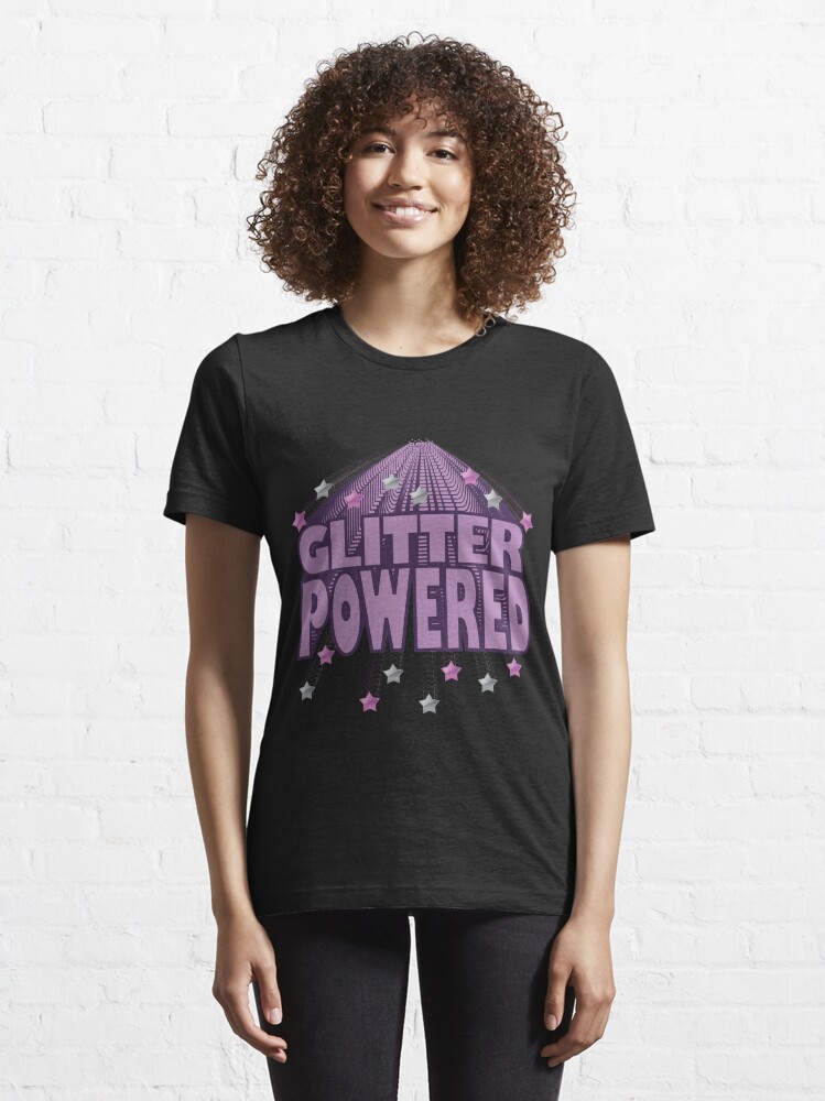 Alternate view of Are you 'Glitter Powered'? Essential T-Shirt