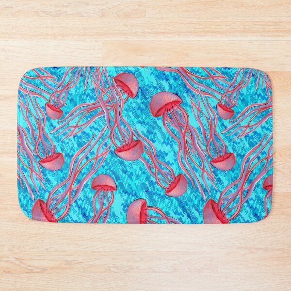Item preview, Hot Pink Jellyfish Bloom Design designed and sold by Michelebuttons.