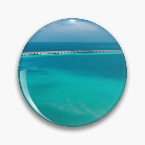 Item preview, Tropical Maldives Turquoise Blue Ocean designed and sold by newburyboutique.