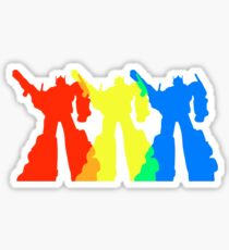 Optimus Prime Colors Sticker
