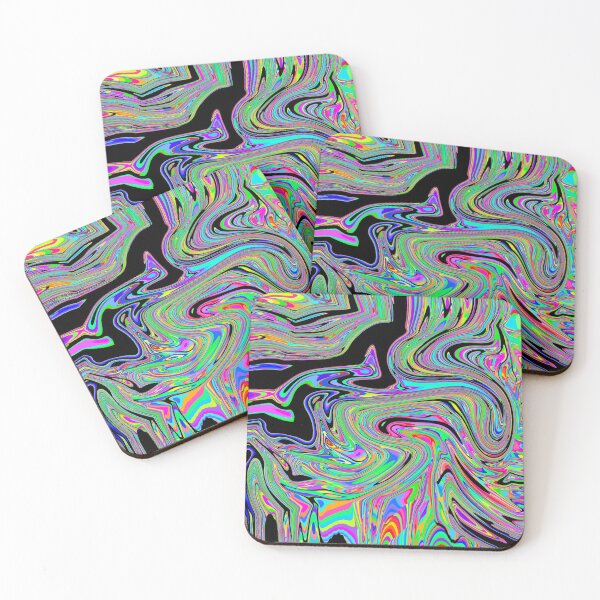 Item preview, Psychedelic wash designed and sold by rainbowstencil.