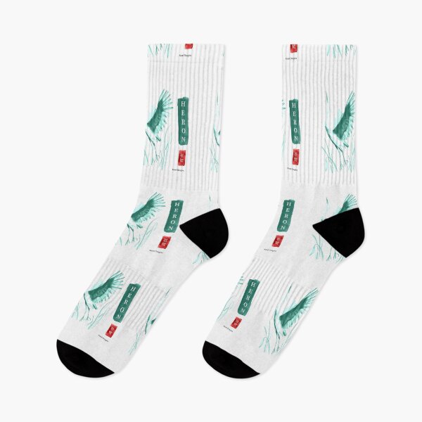 Item preview, Heron Green Sumi-e by Kezel designed and sold by Kezel.