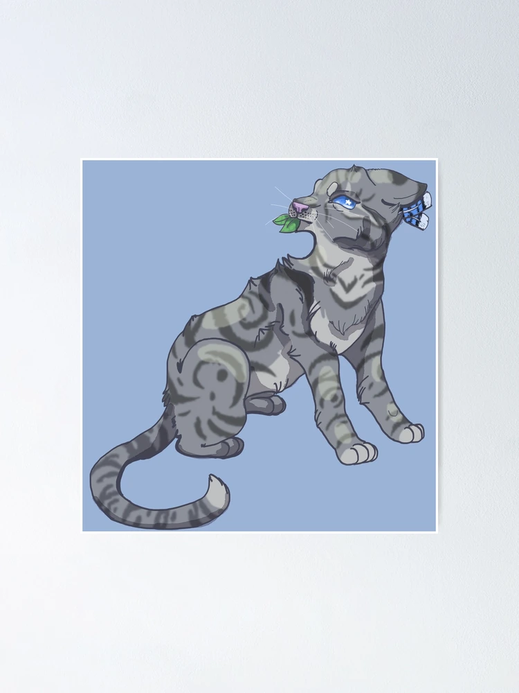 Jayfeather (Warrior Cats) Poster for Sale by Fudgebiskets