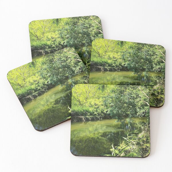 Item preview, River canal with woodland vegetation, designed and sold by Cameraflower.