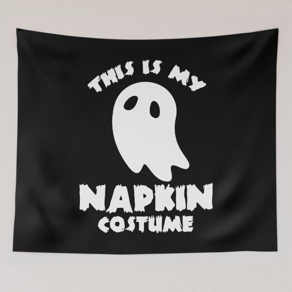 Item preview, This Is My Napkin Costume Funny Halloween Ghost designed and sold by tshirtexpressiv.