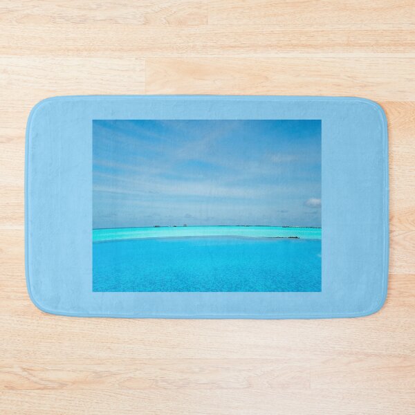 Item preview, Maldives Paradise Turquoise Ocean Swimming Pool designed and sold by newburyboutique.