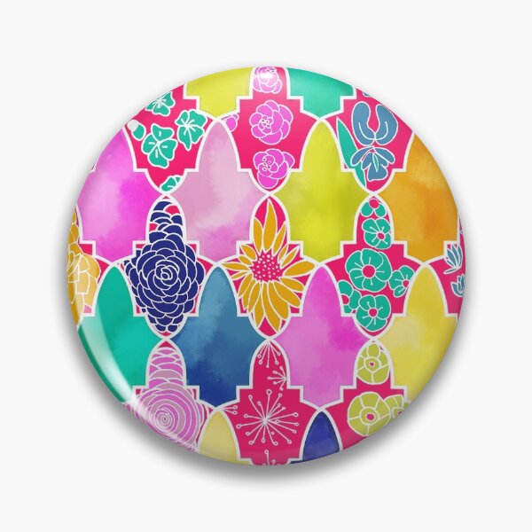 Item preview, Marrakesh Floral Tiles designed and sold by Anastasia Rae Creative.