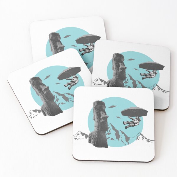 Item preview, Retro Moai designed and sold by Mathdex.