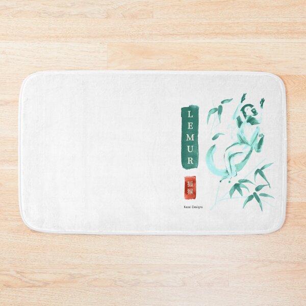 Item preview, Lemur Green Sumi-e by Kezel designed and sold by Kezel.