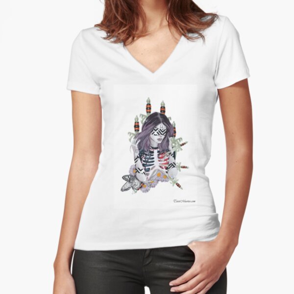 Fitted V-Neck T-Shirt