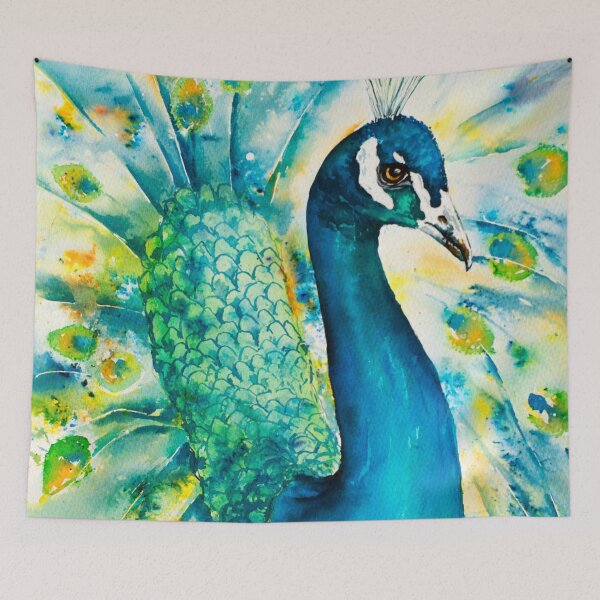 Item preview, PEACOCK SPLENDOUR designed and sold by carriemckenzie.