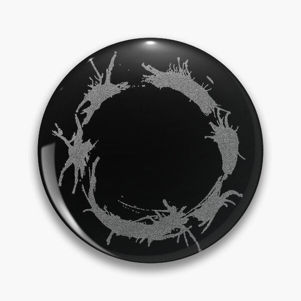 Item preview, Arrival Movie - Arrival. Alien Glyph Symbol Heptapod White on Black designed and sold by AmoebaLine.